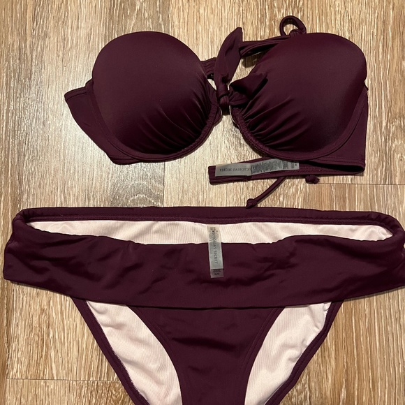 Victoria’s Secret Bikini Top 36B Bottoms M - Picture 1 of 2